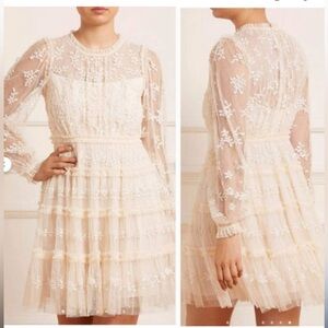 Needle & Thread Women's Eve Sequin Mini Dress US 12